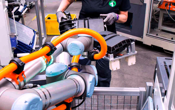 Seguridad en robots colaborativos (COBOTS)