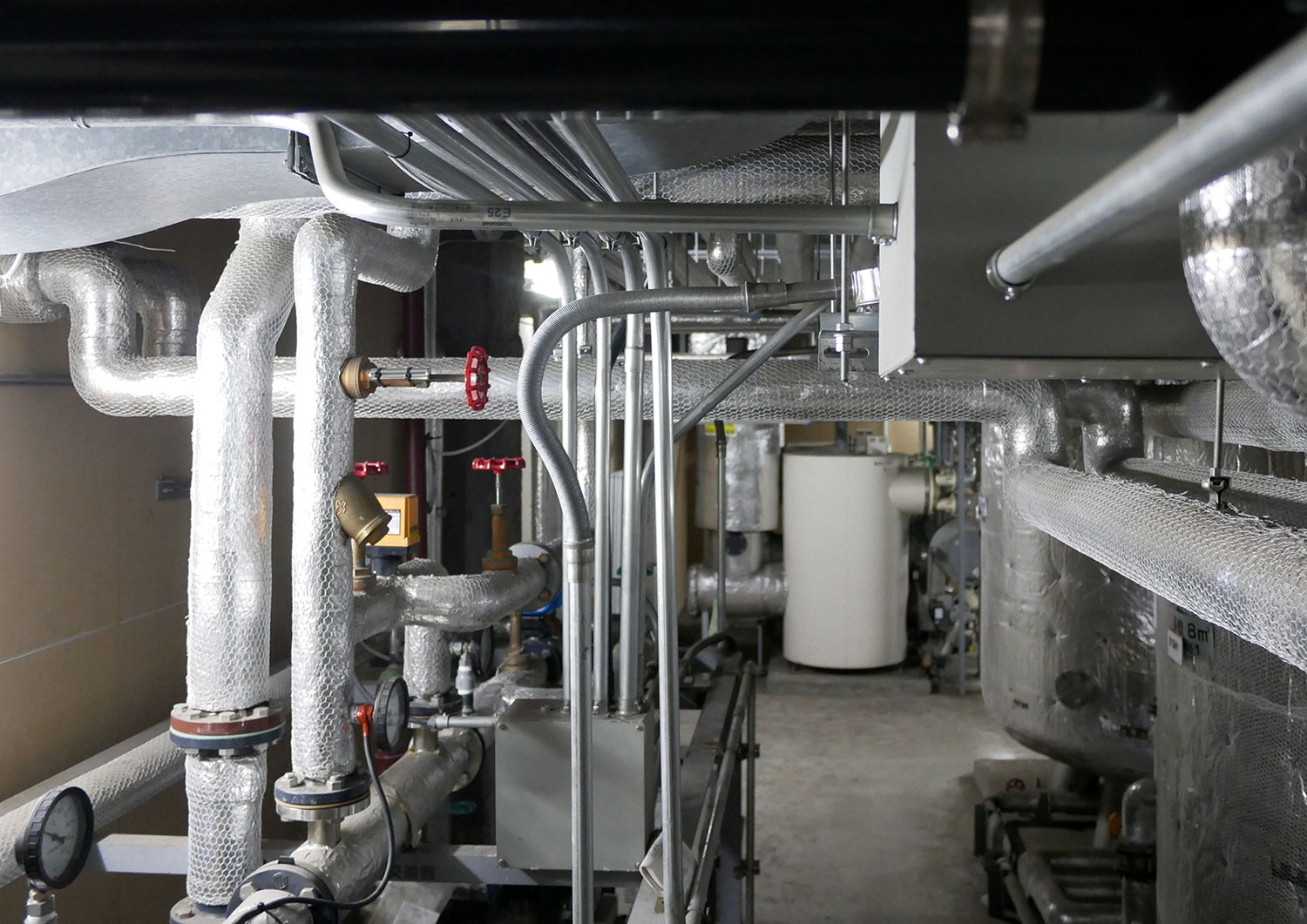 Seguridad ATEX en sala de calderas