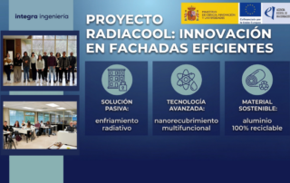 Proyecto enfriamiento radiativo en fachadas de integra ingenieria